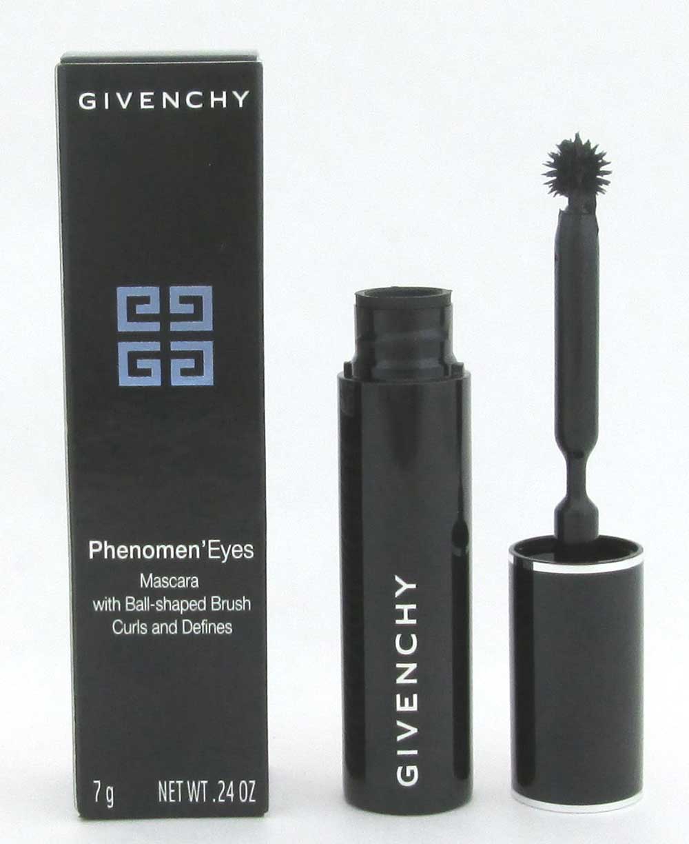 Givenchy Phenomen Eyes Mascara W/Ball Shaped Brush #1 Deep Black 7 g/0.24 oz NIB