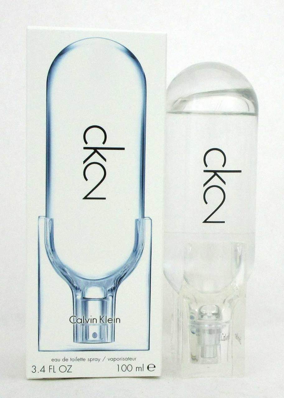 CK2 by Calvin Klein Eau de Toilette Spray 3.4 oz/ 100 ml Unisex New