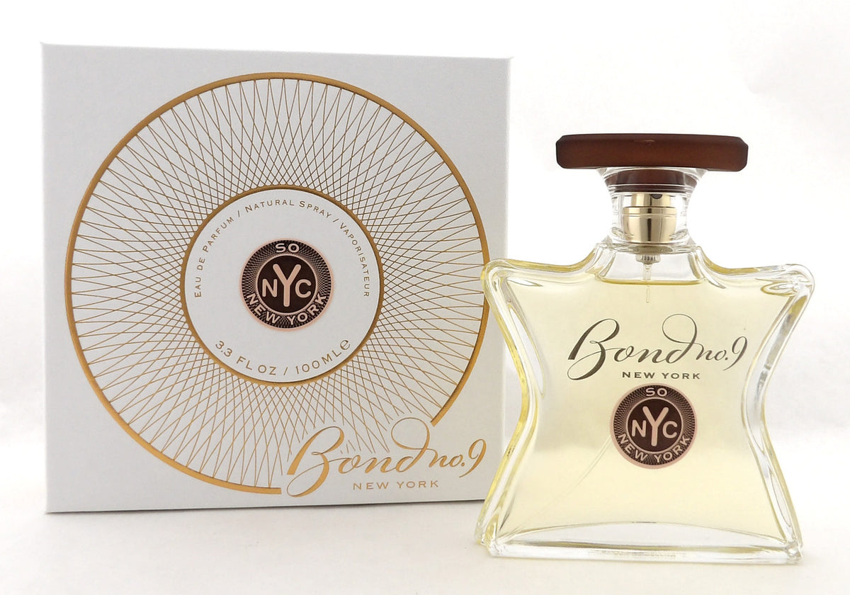 Bond No.9 So New York 3.3 oz./100 ml. Eau de Parfum Spray Unisex. New in Box