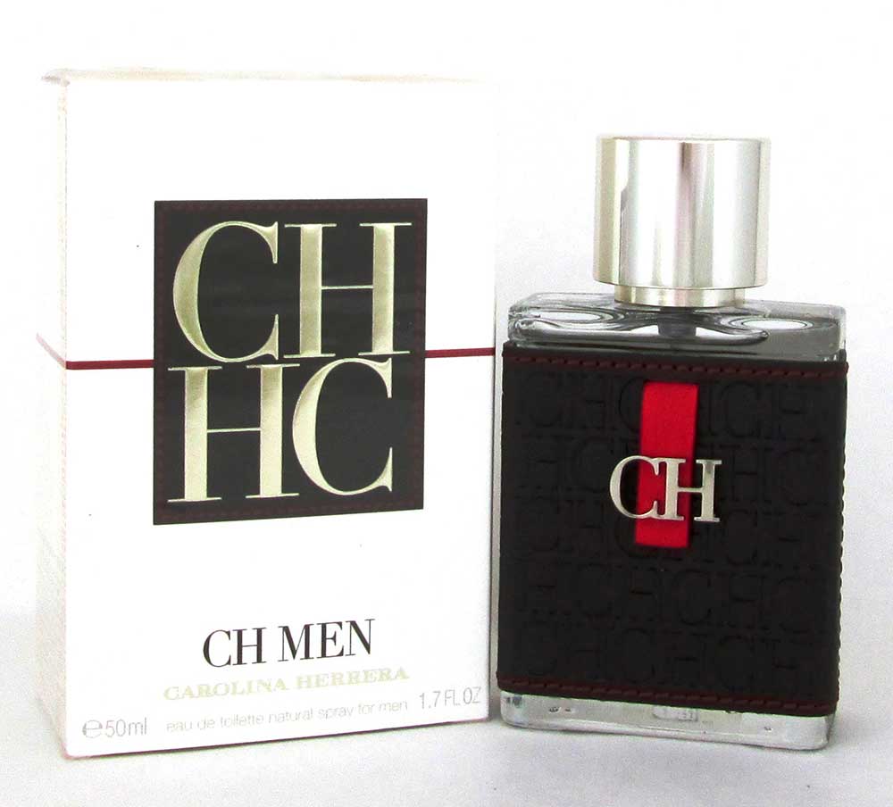CH Men by Carolina Herrera Eau de Toilette Spray 1.7 oz./ 50 ml.
