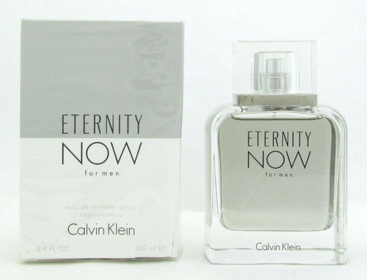 Eternity Now for Men Calvin Klein 3.4oz./100 ml.EDT Spray*Damaged Box