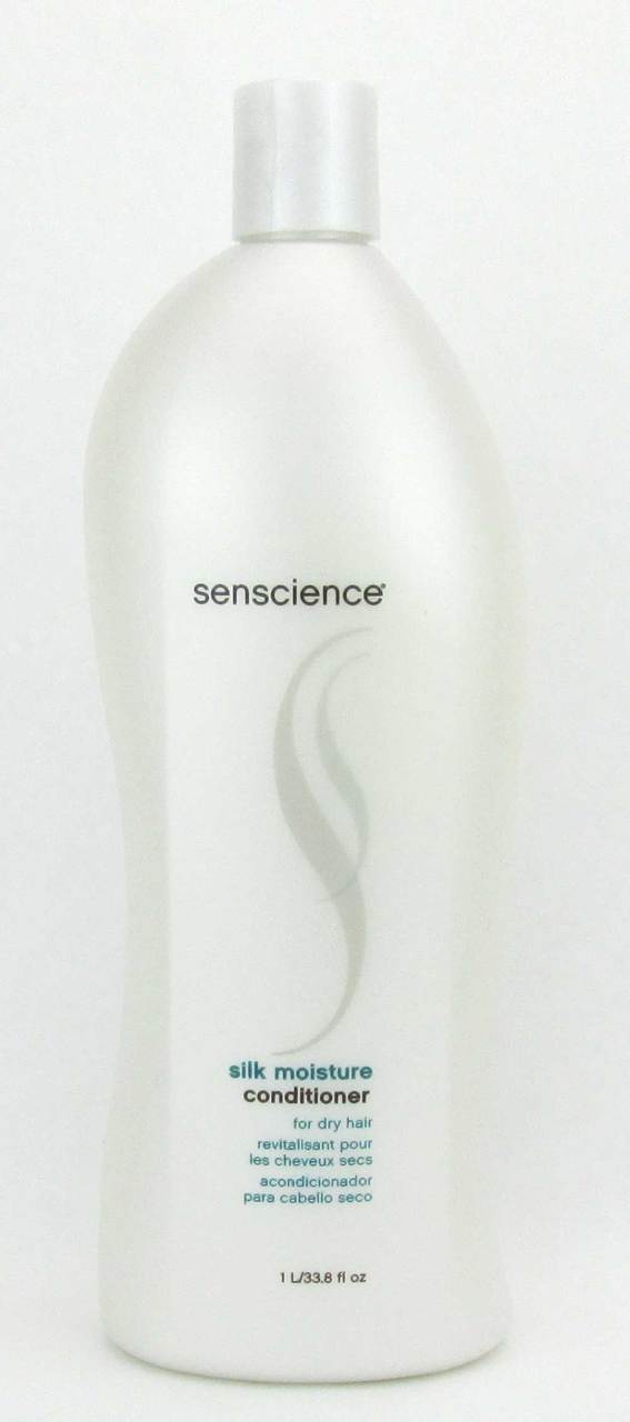 Senscience Silk Moisture Shampoo For Dry Hair 1000 ml/33.8 oz New