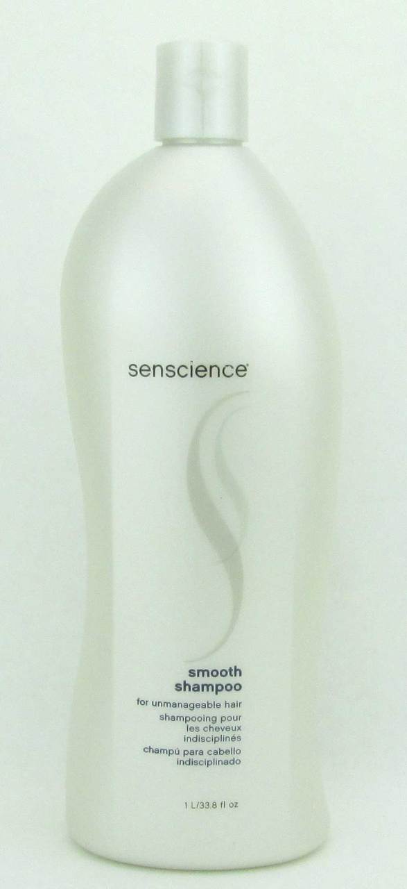 Senscience Smooth Shampoo For Unmanageable Hair 1000 ml/33.8 oz New