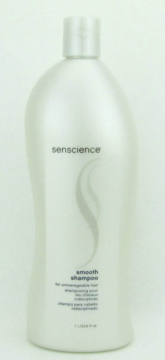 Senscience Smooth Shampoo For Unmanageable Hair 1000 ml/33.8 oz New