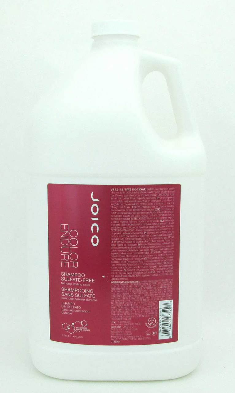 Joico Color Endure Shampoo Sulfate-Free 3.785 L / 1 Gallon New
