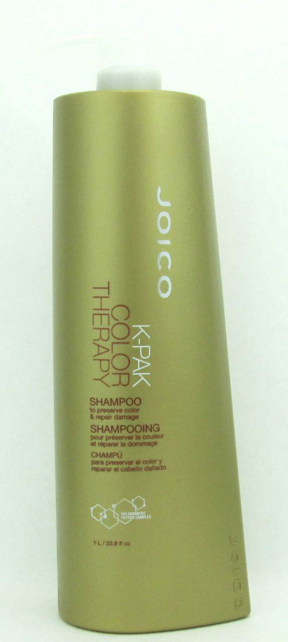 Joico K-Pak Color Therapy Shampoo To Preserve Color & Repair 33.8 oz