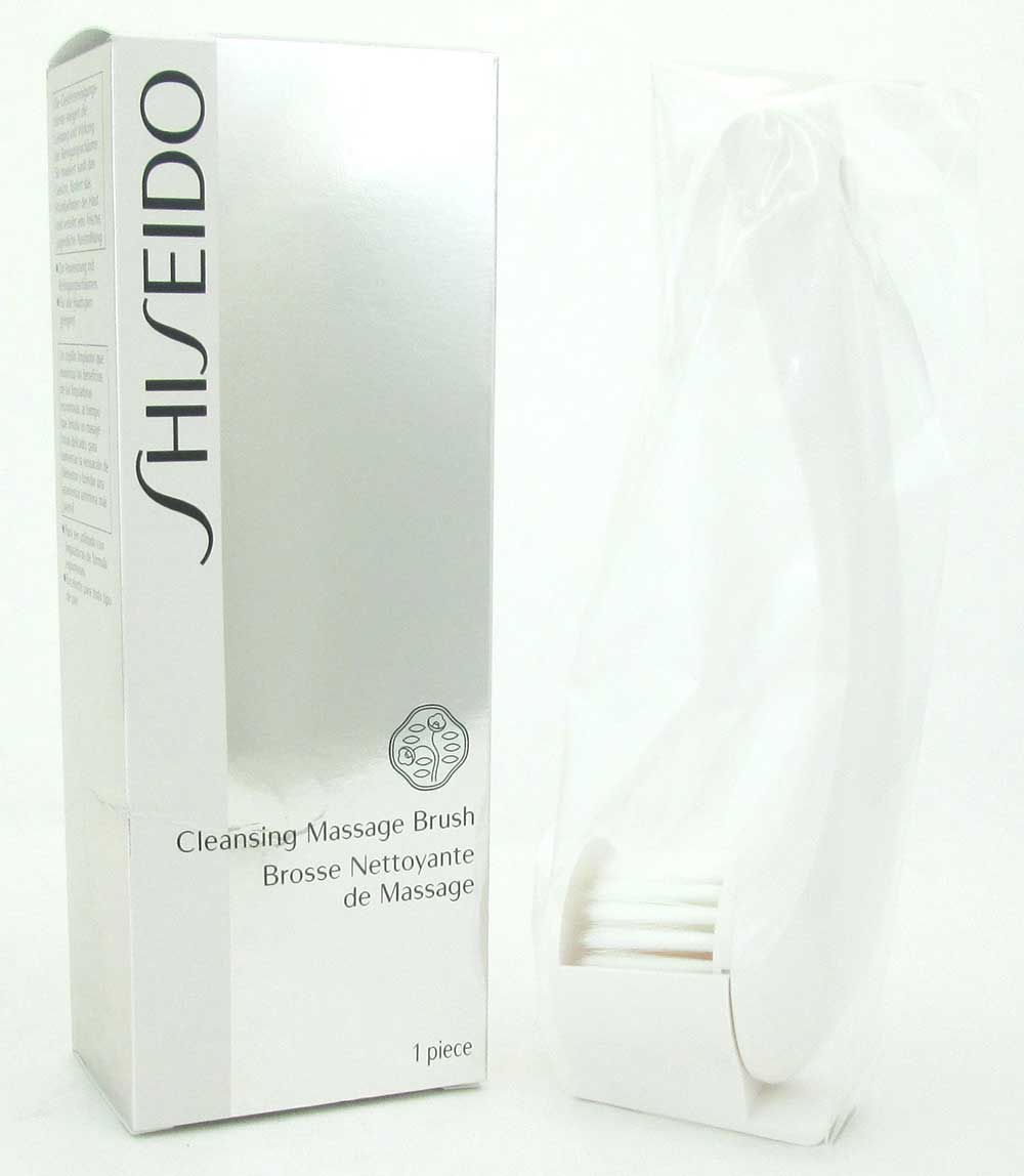 Shiseido Cleansing Massage Brush 1 Piece Slightly Damaged Box