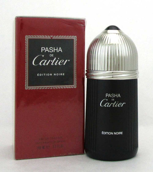 Pasha De Cartier Edition Noire by Cartier EDT Spray 3.3 oz *DamagBox