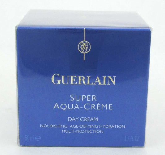 Guerlain Super Aqua Creme Day Cream 1.6 oz / 50 ml New In Box