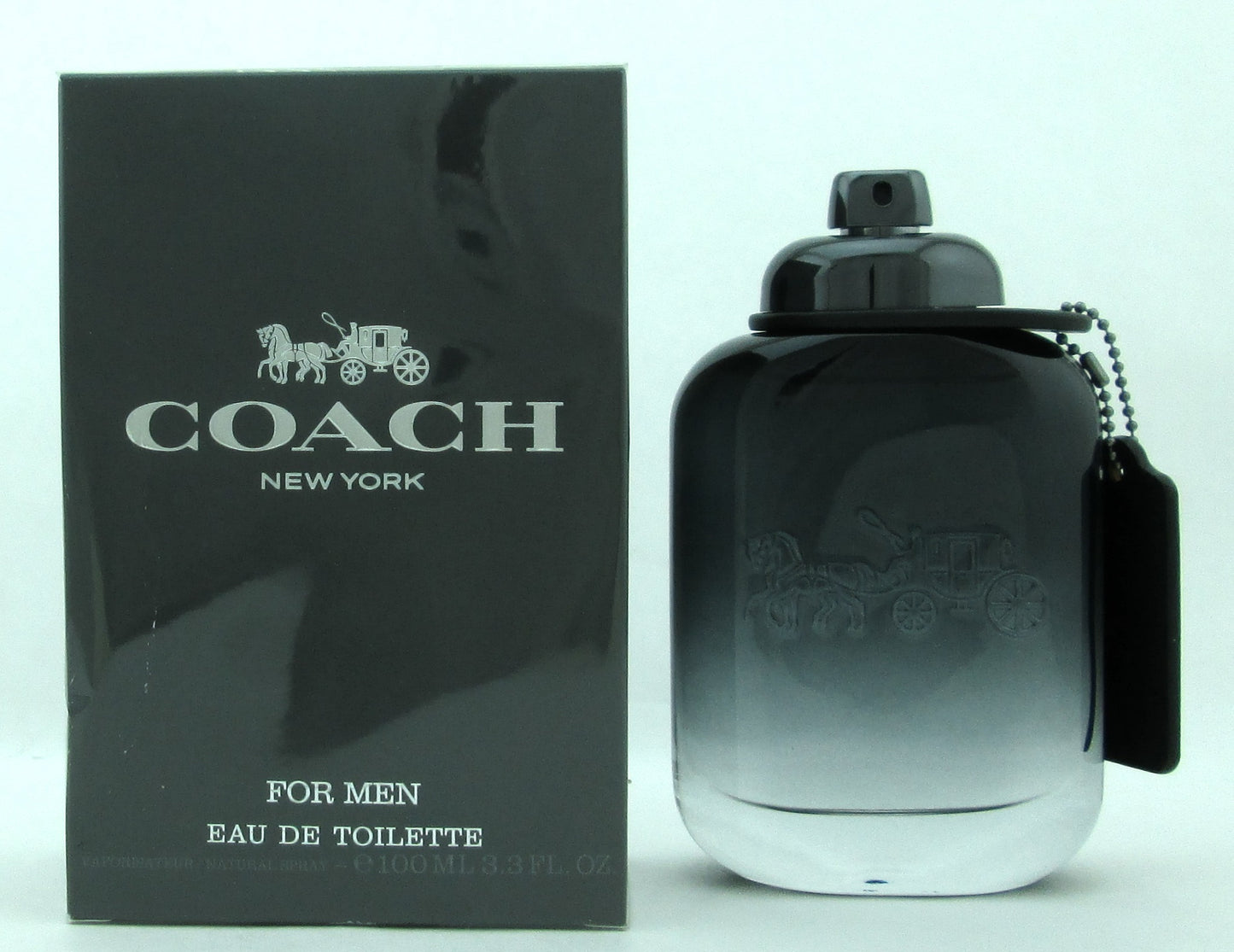 Coach New York Cologne by Coach for Men 3.3 oz. EDT Spray New Damaged Box