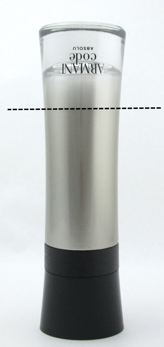 Armani Code ABSOLU Cologne by Georgio Armani 3.7 oz. Parfum Spray for Men LOWFILL BOTTLE NO BOX