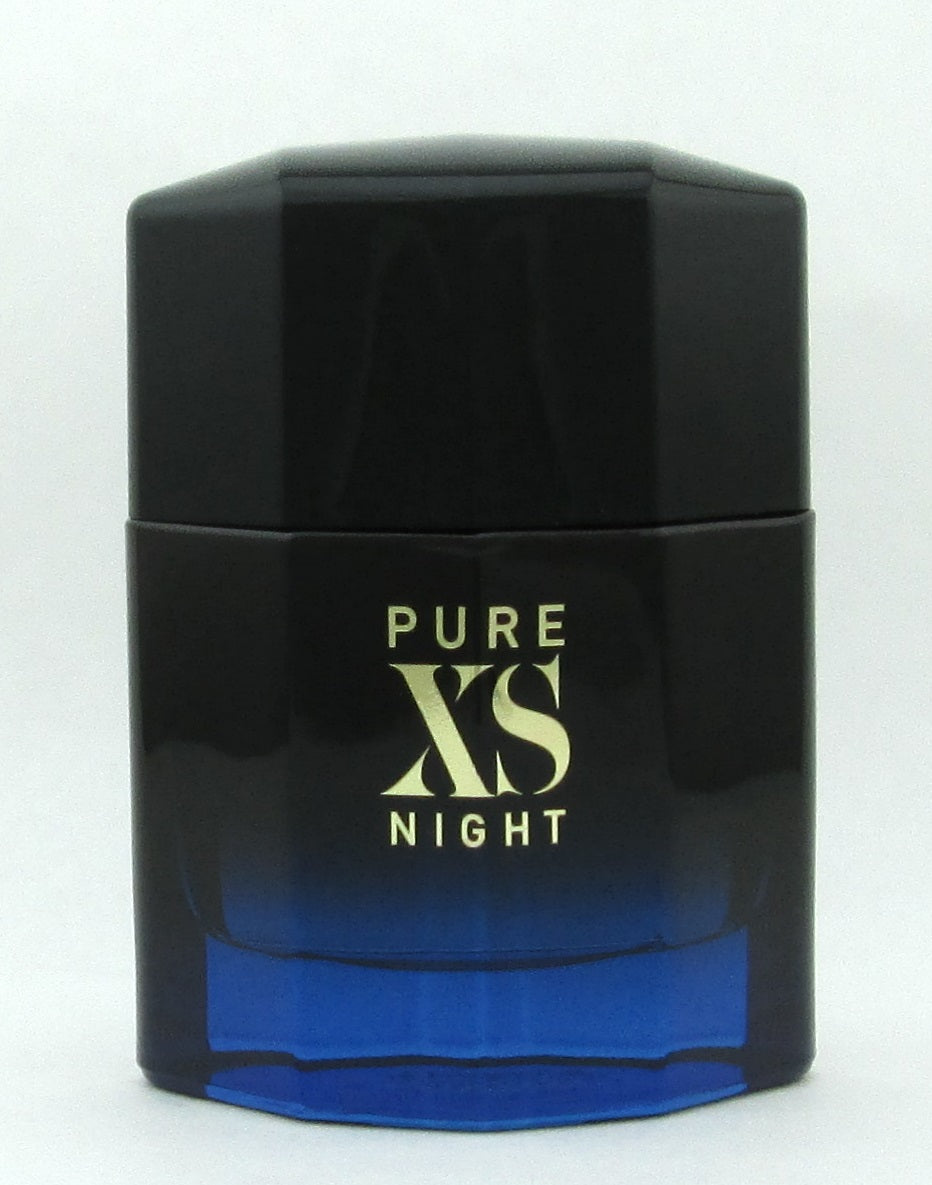 PURE XS NIGHT Cologne by Paco Rabanne 3.4 oz. EDP Spray for Men NO BOX