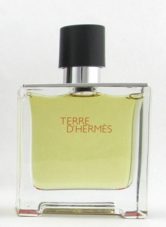 Terre D'Hermes by Hermes Pure Perfume Spray 75 ml./ 2.5 oz. Damaged Box