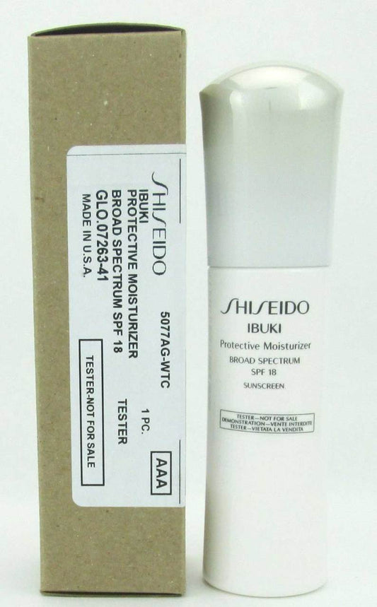 Shiseido Ibuki Protective Moisturizer SPF18 2.5 oz/75 ml *Tester