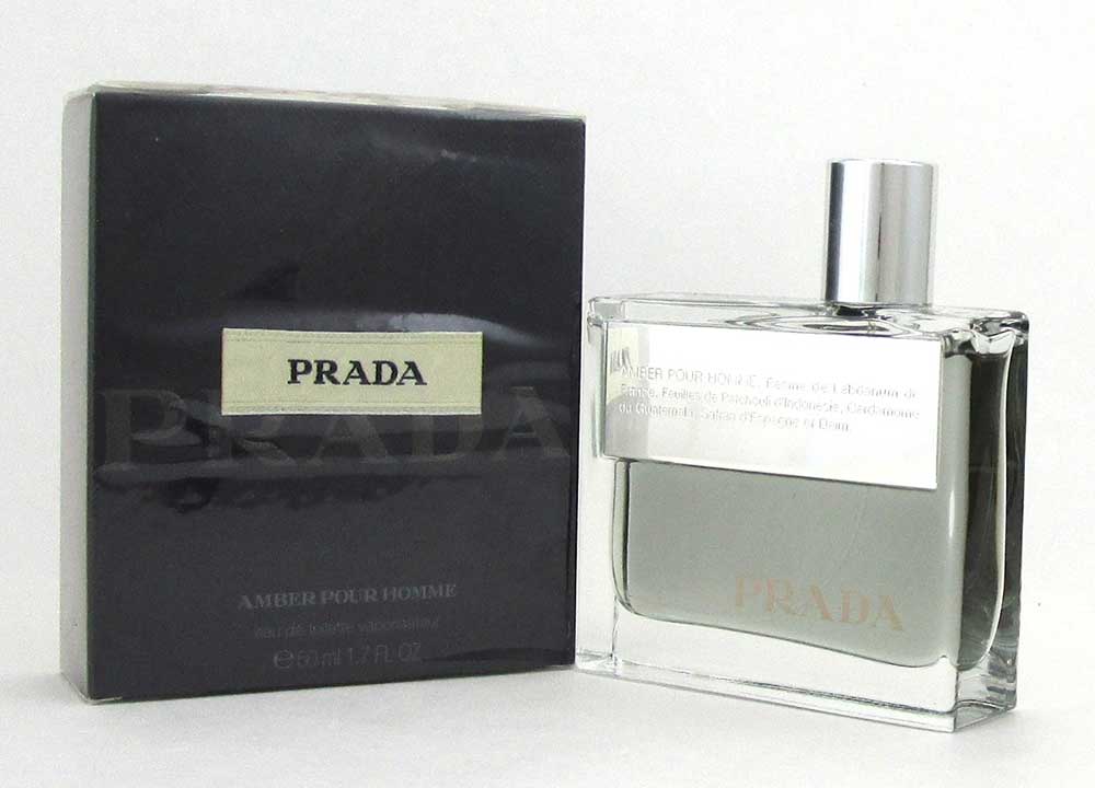 Prada Amber Pour Homme by Prada Eau de Toilette Spray 1.7oz. for Men