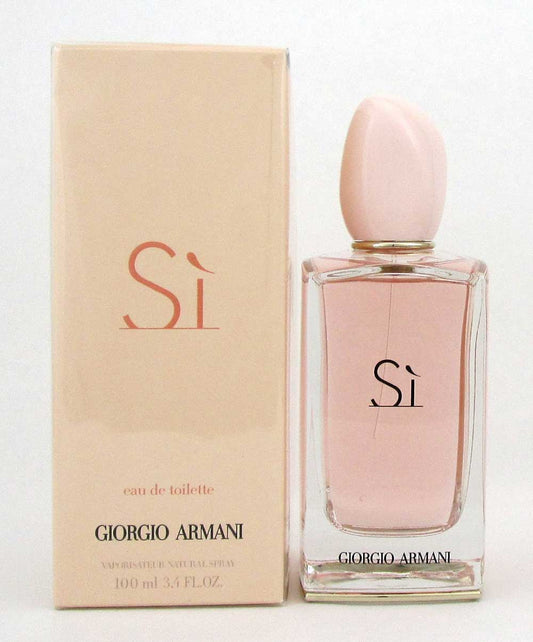 Si by Giorgio Armani Eau de Toilette Spray 3.4 oz./100 ml. for Women