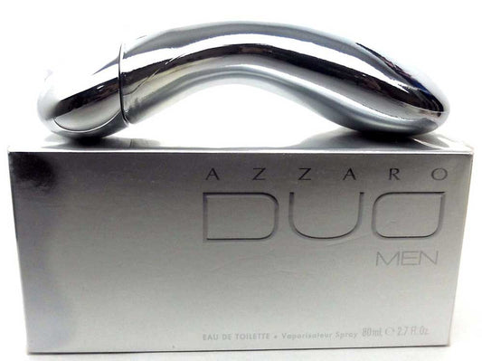 Azzaro DUO Men 2.7 oz.EDT Spray. Slightly Damaged Sealed Box