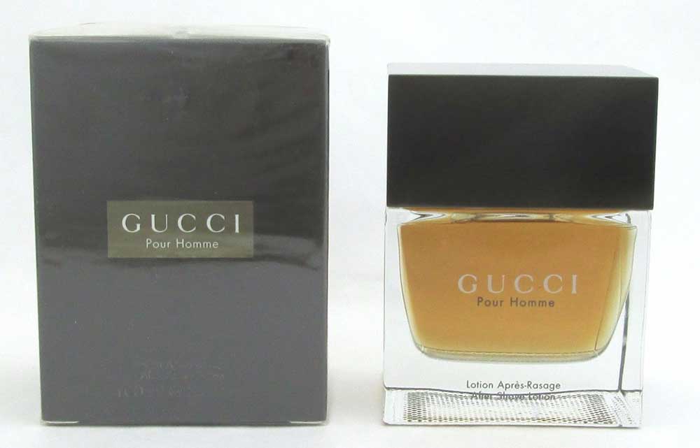 Gucci Pour Homme 3.4 oz/100 ml After Shave Lotion NIB