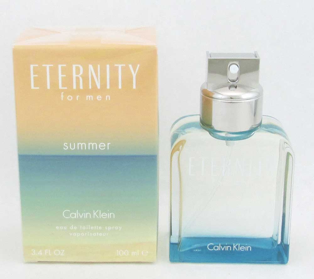 Eternity Summer 2015 For Men By Calvin Klein Eau De Toilette Spray 3.4 oz