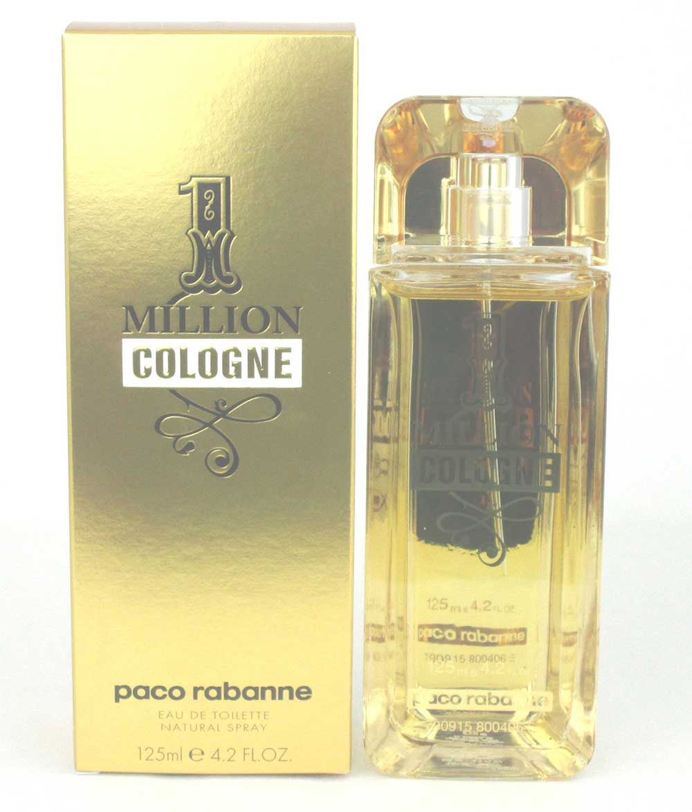 1 Million Cologne by Paco Rabanne 4.2 oz Eau de Toilette Spray for Men