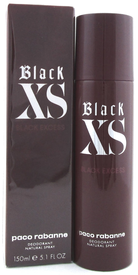 Black XS by Paco Rabanne 5.1 oz./ 150 ml. Deodorant Spray for Women.
