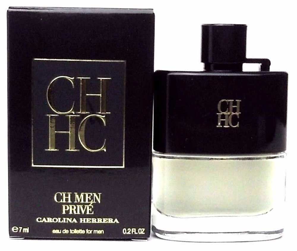 CH Men Prive by Carolina Herrera Eau de Toilette MINI 7ml.Splash.NIB