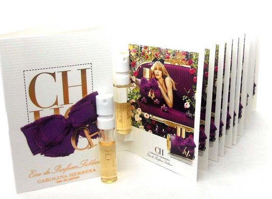 CH Sublime Carolina Herrera EDP Spray Sample Vials - Pack of 12 pcs.