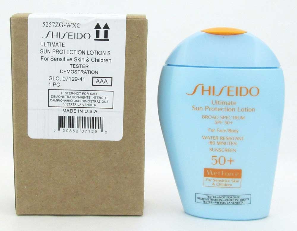 Shiseido Ultimate Sun Protection Lotion SPF 50+ Sensitive100ml*Tester