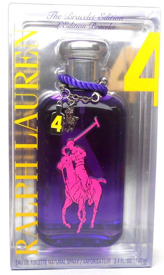 POLO BIG PONY # 4 By Ralph Lauren Perfume EDT Spray 3.4 oz. New