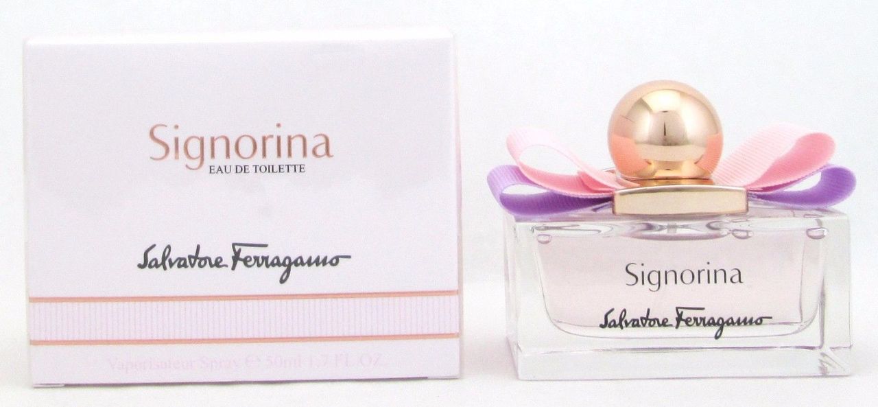Signorina by Salvatore Ferragamo Eau De Toilette Spray 1.7 oz NIB