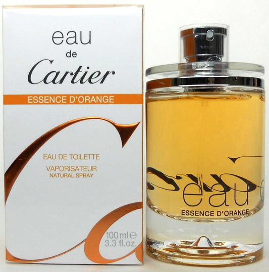 Eau de Cartier Essence D'Orange Eau de Toilette Spray 3.3 oz.Sealed