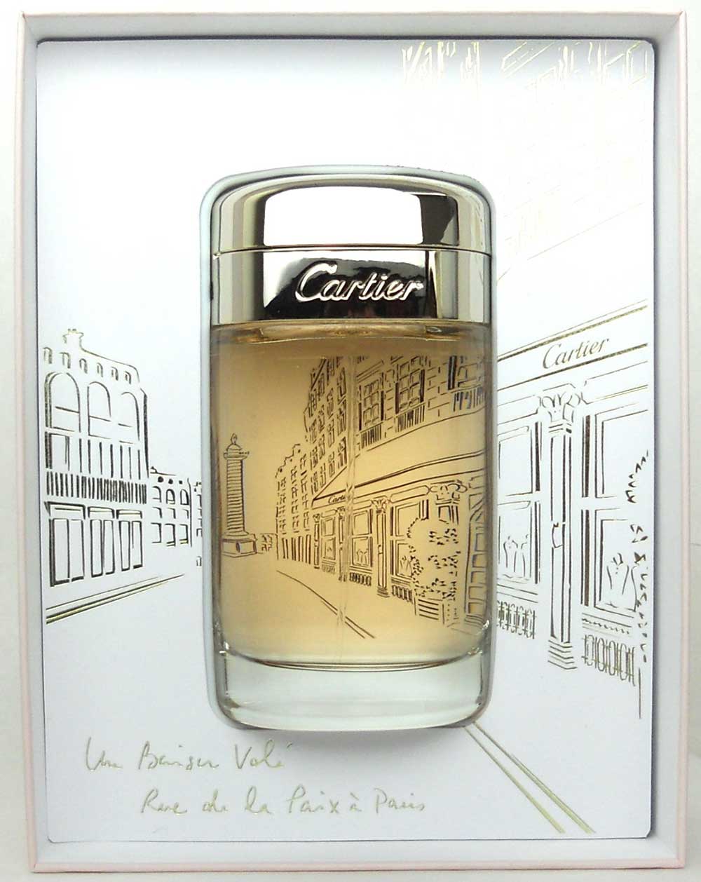 Cartier Baiser Vole Eau de Parfum Spray 3.3 oz.Lim.Edit.Damaged Box