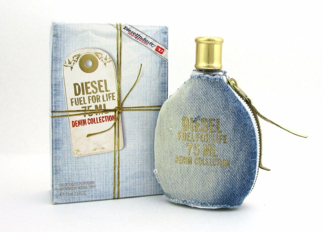 Diesel Fuel For Life Denim Collection EDT Spray 2.5oz.Women *DamagBox