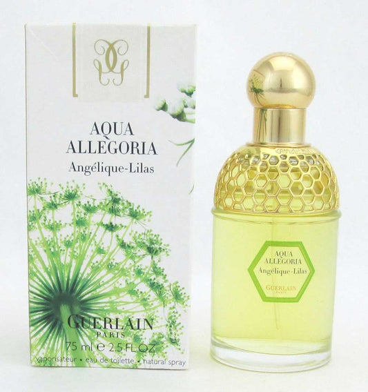 Aqua Allegoria Angelique Lilas Guerlain EDT Spray 2.5 oz *Damaged Box