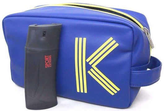Kenzo Homme Sport Extreme EDT Spray 1.7 oz.+Cosmetic Bag. Damaged Box