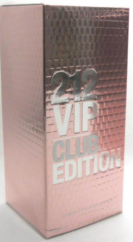 212 VIP Club Edition by Carolina Herrera EDT Spray 2.7 oz.Women.NIB