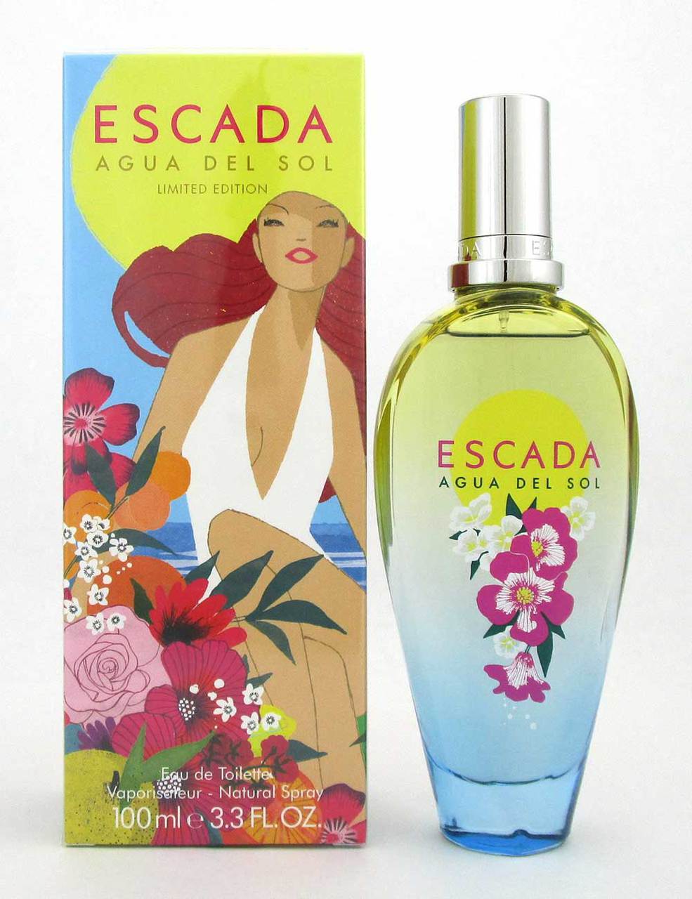 Escada Agua Del Sol by Escada Eau de Toilette Spray 3.3 oz.for Women