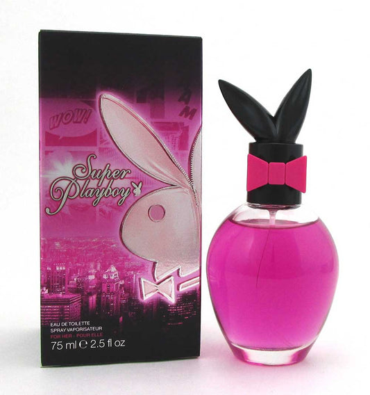 Playboy Super by Playboy Eau de Toilette Spray 2.5 oz. for Women New