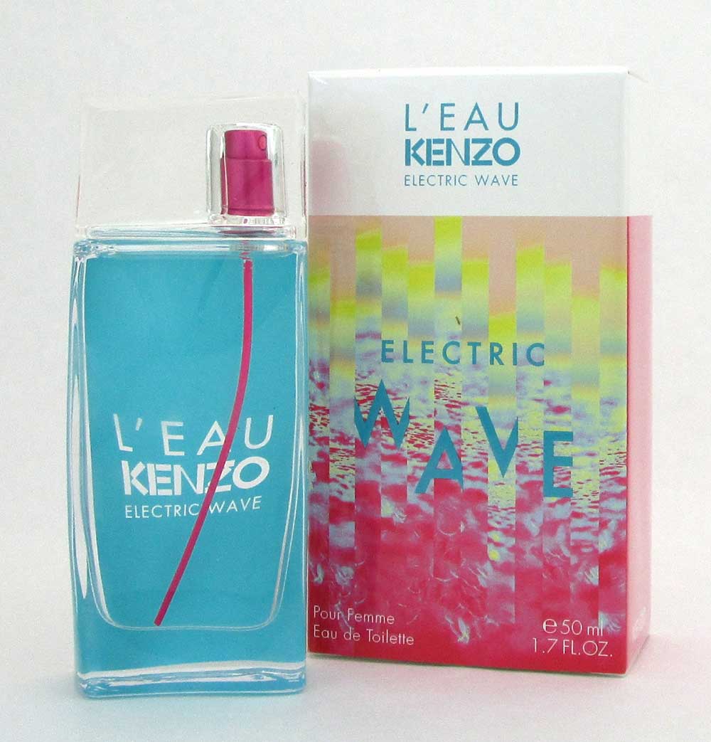 L'eau Kenzo Electric Wave by Kenzo Pour Femme EDT Spray 1.7 oz. New