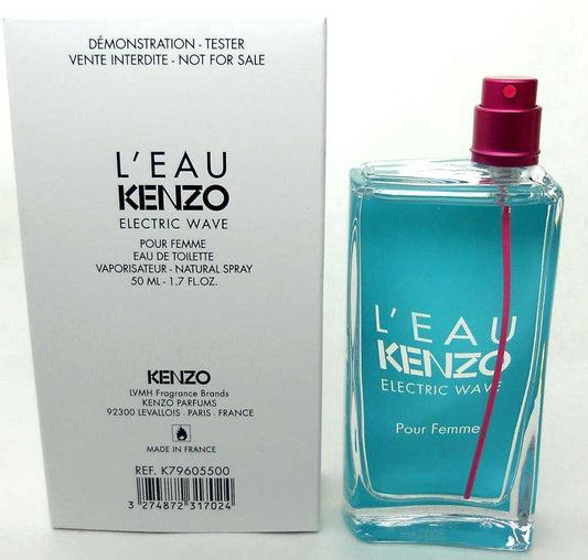 L'eau Kenzo Electric Wave Pour Femme 1.7 oz. EDT Spray.*Tester