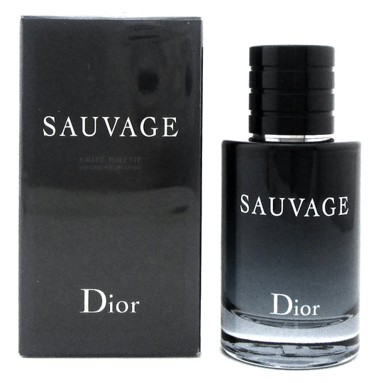 SAUVAGE by Christian Dior 2.0 oz. Eau de Toilette Spray for Men. New in Box