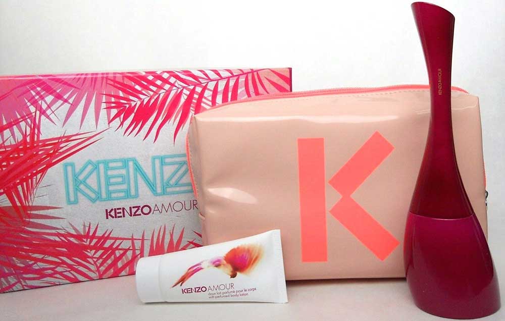 Kenzo Amour by Kenzo 3.4 oz Eau de Parfum 3PC.Set for Women.NIB