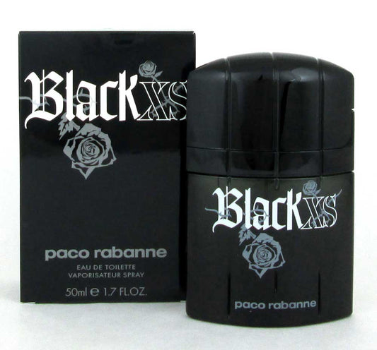 Black XS by Paco Rabanne Eau de Toilette Spray 1.7 oz./ 50 ml.for Men