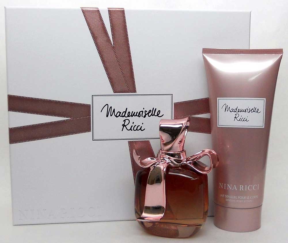 Mademoiselle Ricci Nina Ricci  2.7oz.EDP.+6.8oz.Lotion for Women.NIB