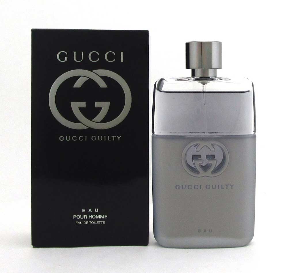 Gucci Guilty EAU by Gucci Pour Homme Eau de Toilette Spray 3oz./90ml.