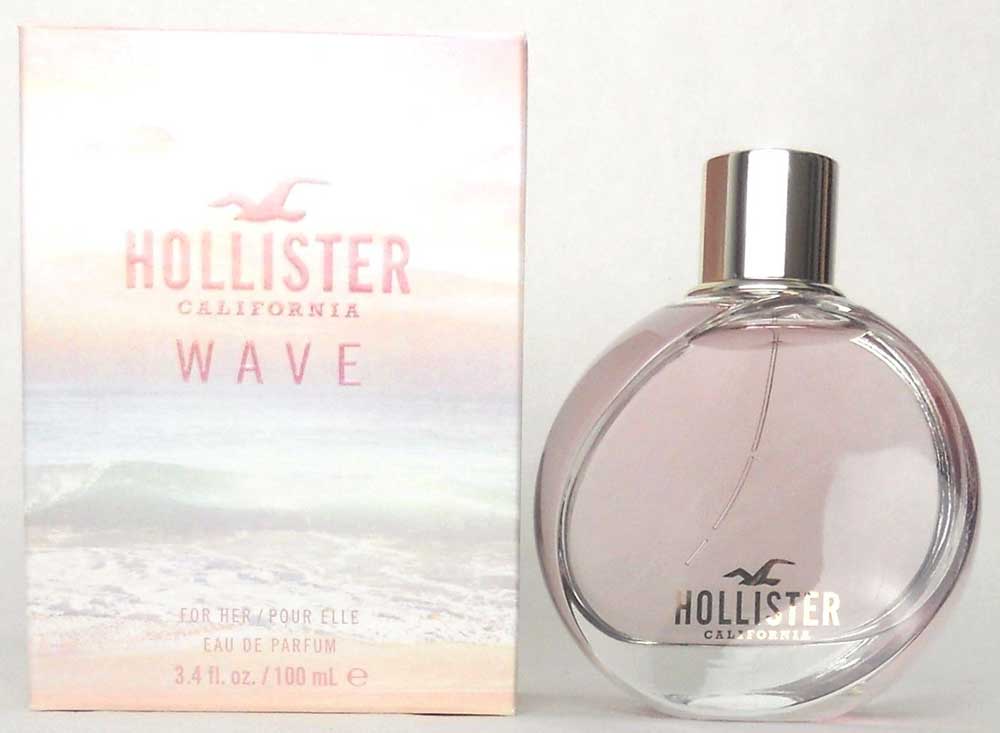 Hollister Wave Perfume for Women 3.4 oz Eau De Parfum Spray. NIB