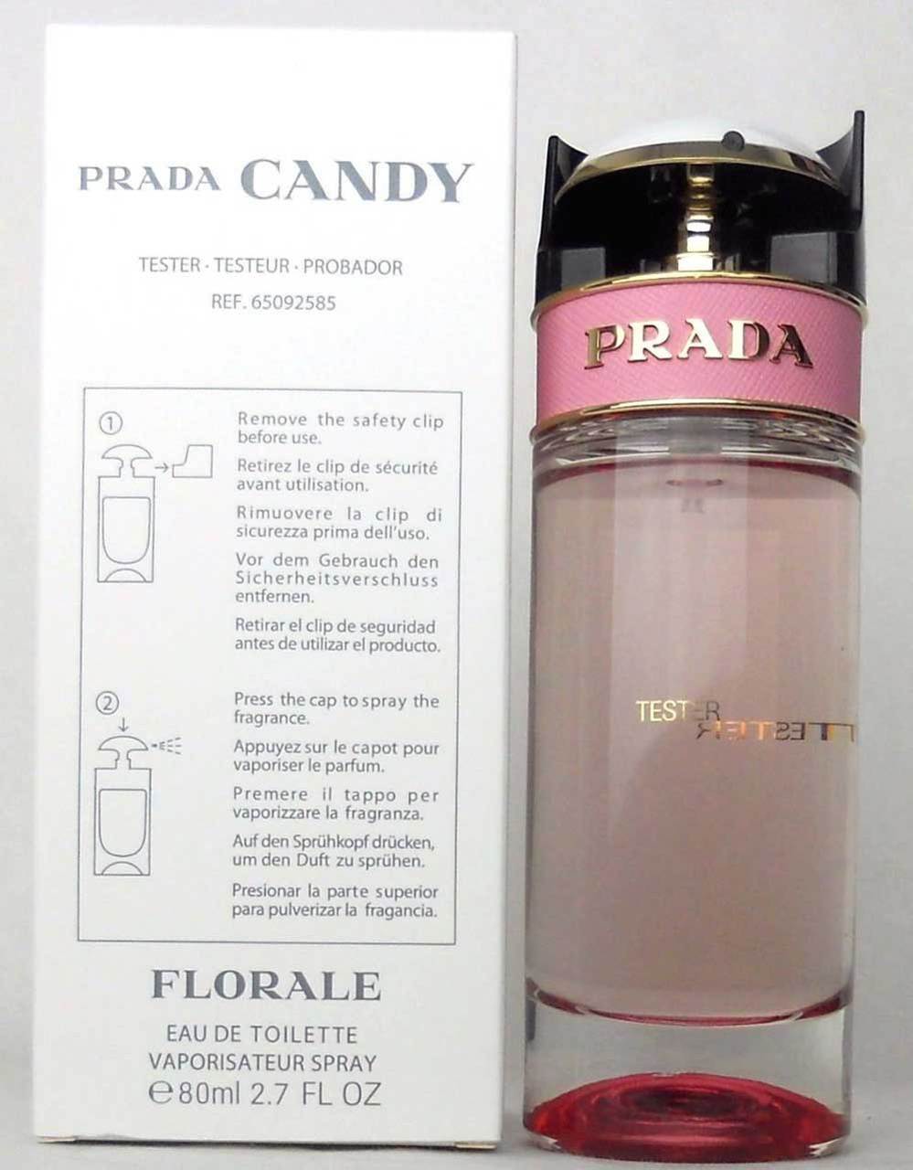 Prada Candy Florale by Prada 2.7 oz.EDT Spray for Women *Tester