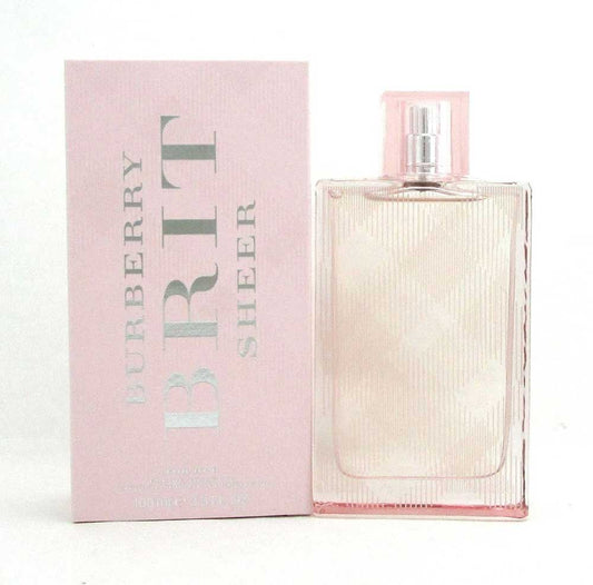 Burberry Brit Sheer for Her by Burberry Eau de Toilette Spray 3.3 oz