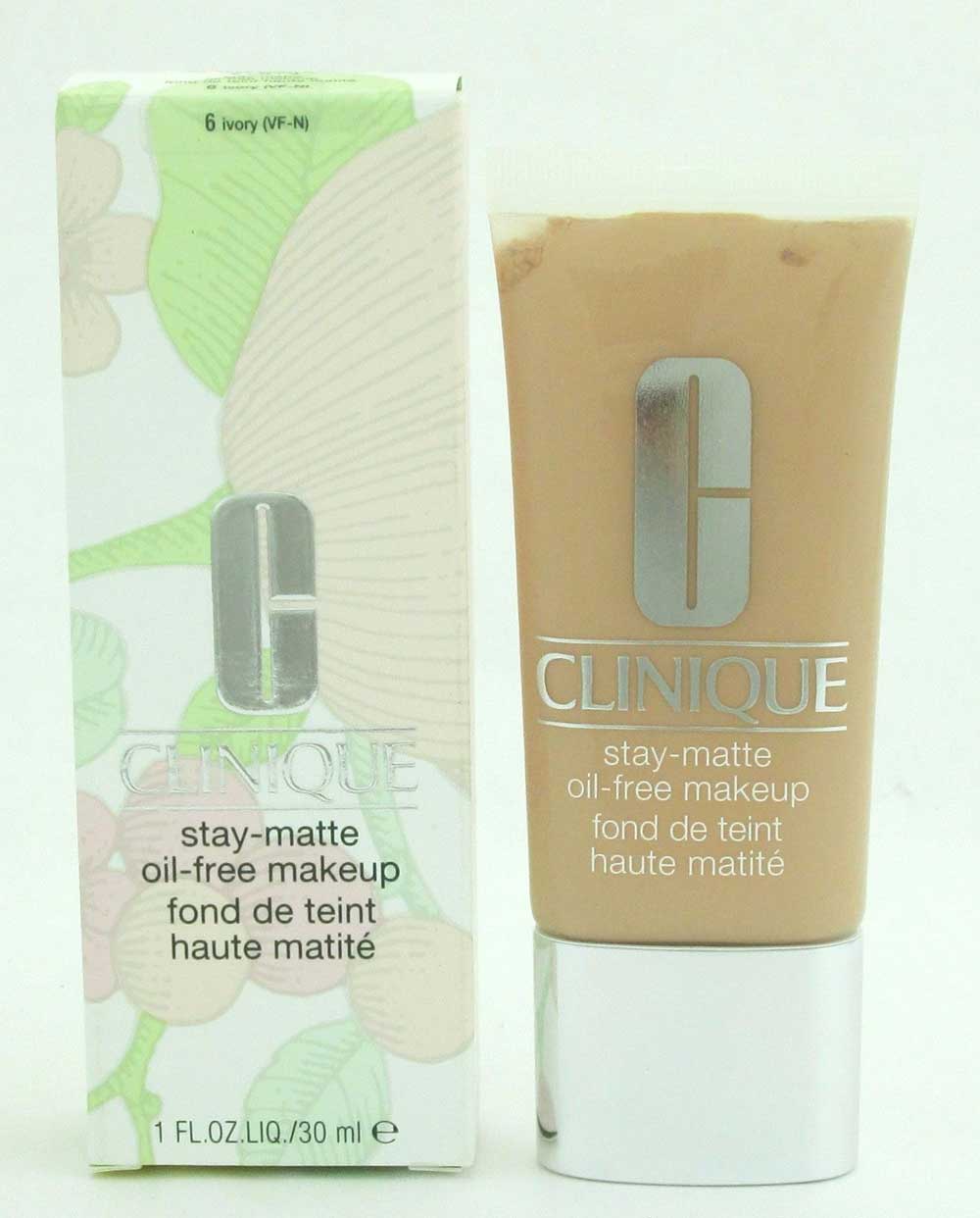 Clinique Stay-Matte Oil-Free Makeup # 6 Ivory