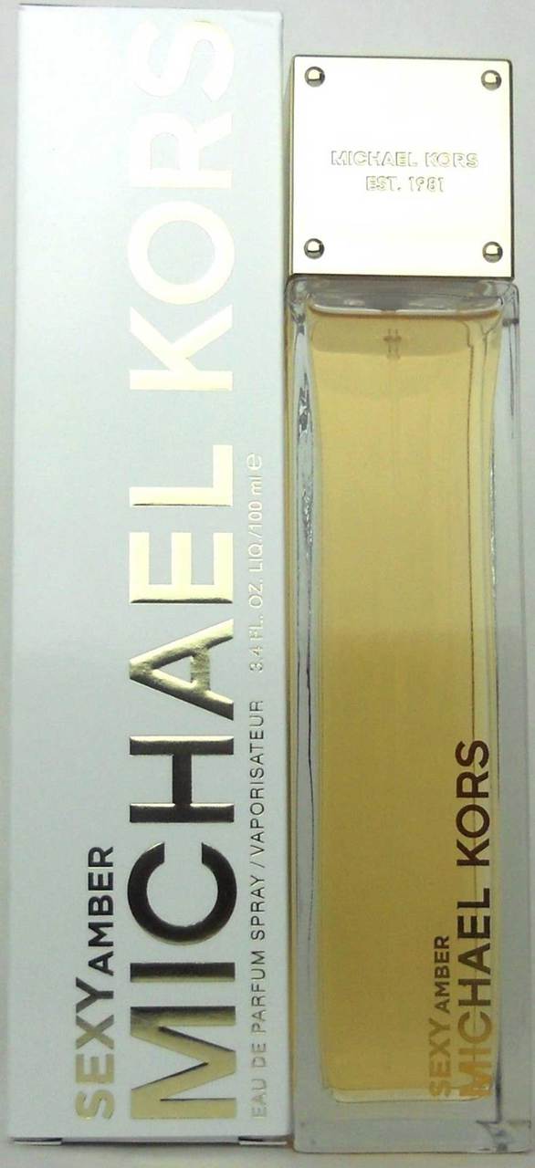 Sexy Amber Michael Kors Women Eau De Parfum Spray 3.4oz.No Cellophane